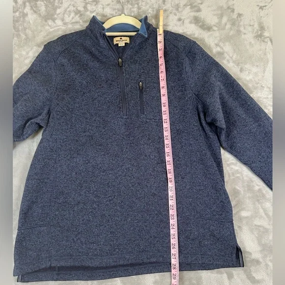 Woolrich blue quarter-zip sweater - Picture 2 of 9
